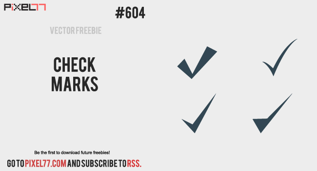 Download Check Marks Vector for FREE.