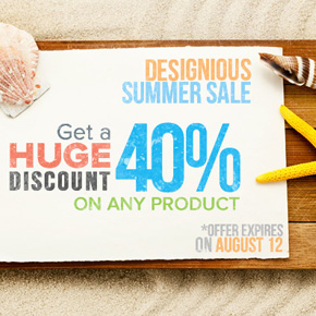 Summer Sale: 40% OFF Any Purchase You Make This Week