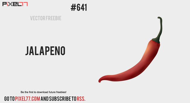 Download Jalapeno Vector for FREE.