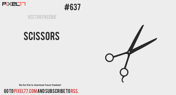 Download Scissors Vector for FREE.