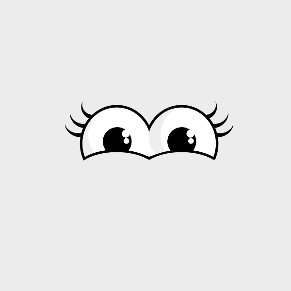 Free Vector of the Day: Cute Eyes