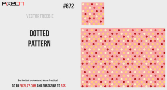 Free Vector. Download Dotted Pattern for FREE. 