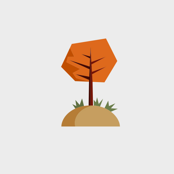 Free Vector of the Day #674: Autumn Tree Vector