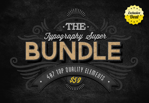 Download 9 Super Premium Typographic Elements for Free
