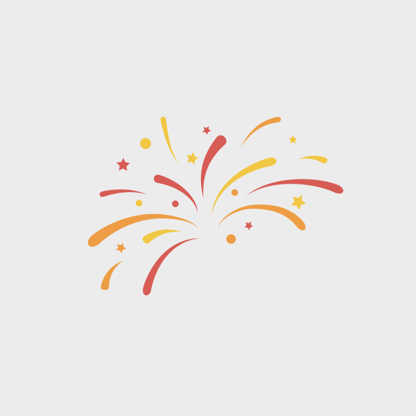 Free Vector of the Day #723: Vector Fireworks