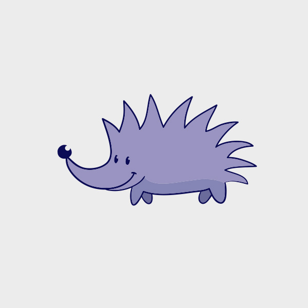 Free Vector of the Day #738: Vector Hedgehog