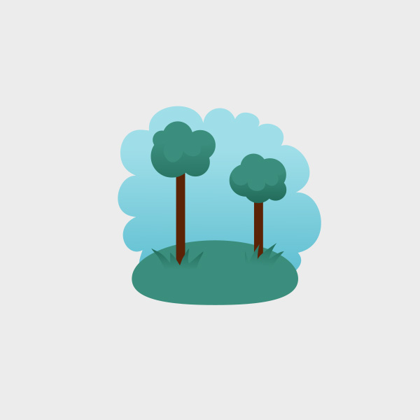Free Vector of the Day #740: Vector Trees