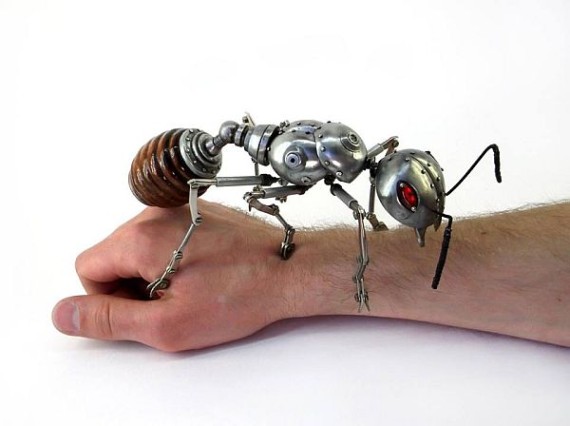 Igor Verniy steampunk animal sculptures