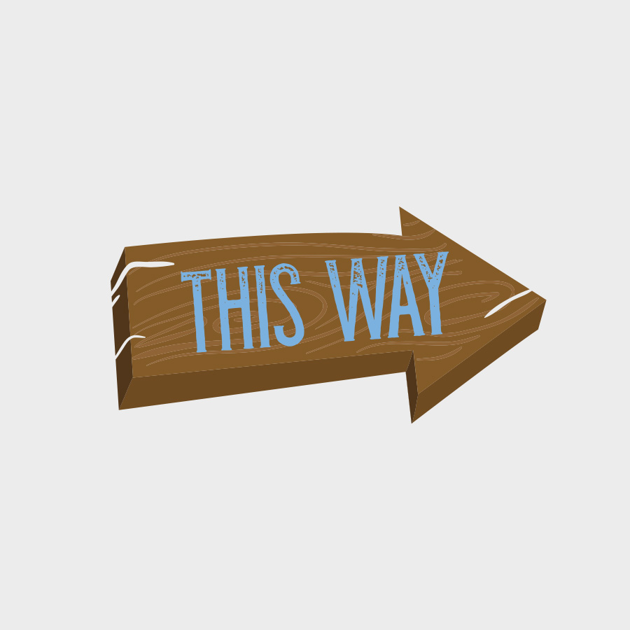 Free Vector of the Day #823: Wooden Sign