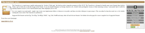 free download of the unarchiver for mac