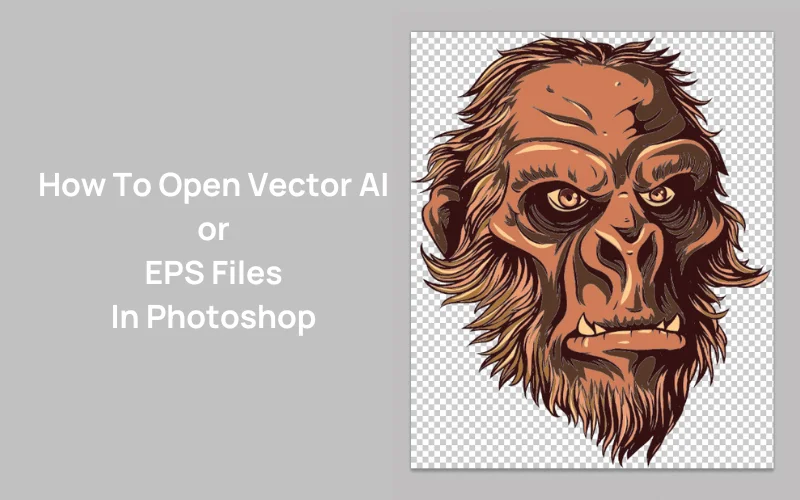 How To Open Vector AI or EPS Files In Photoshop