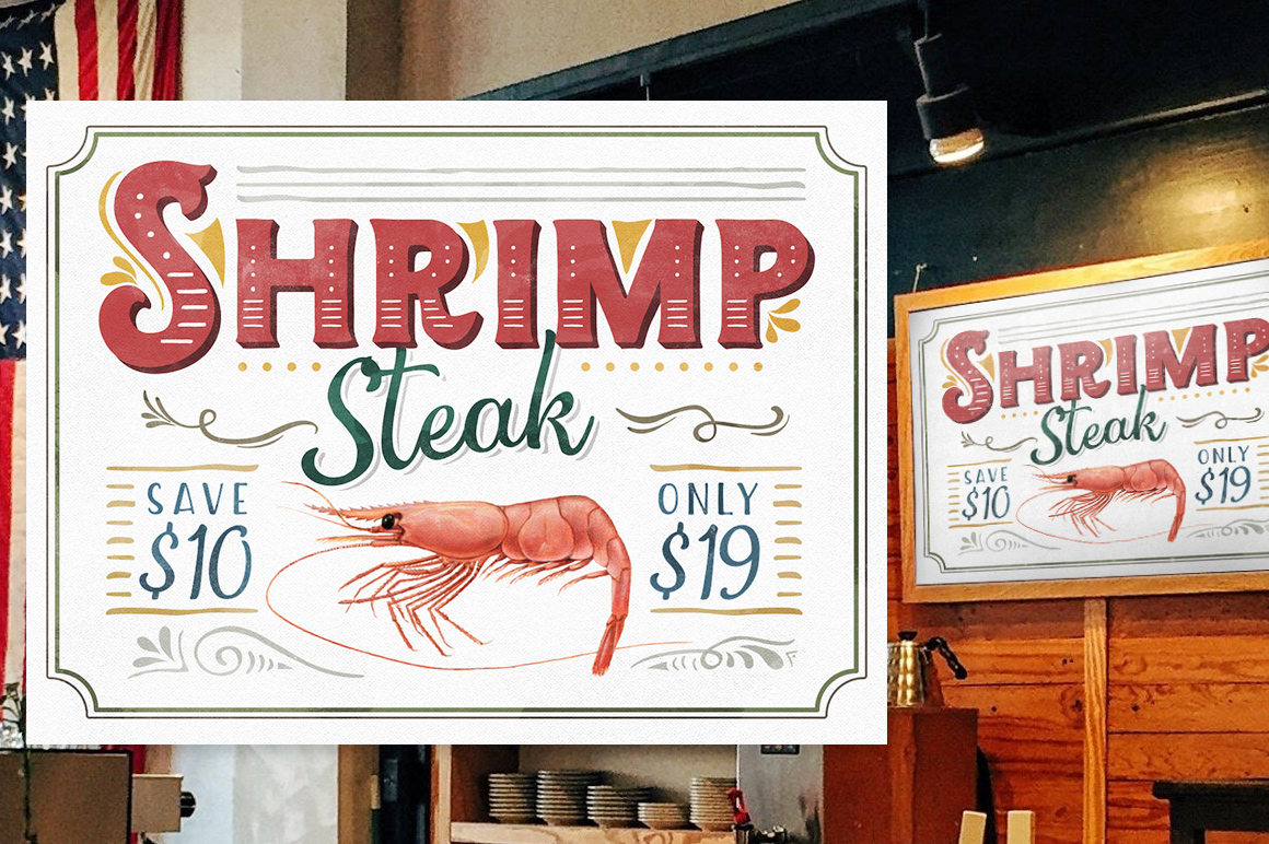 Shrimp Steak banner