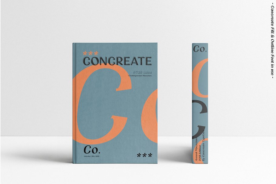 Concreate book banner