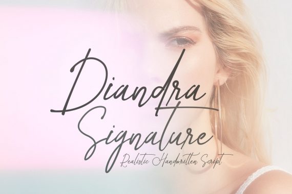 Diandra tattoo fonts