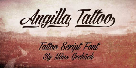 tattoo fonts