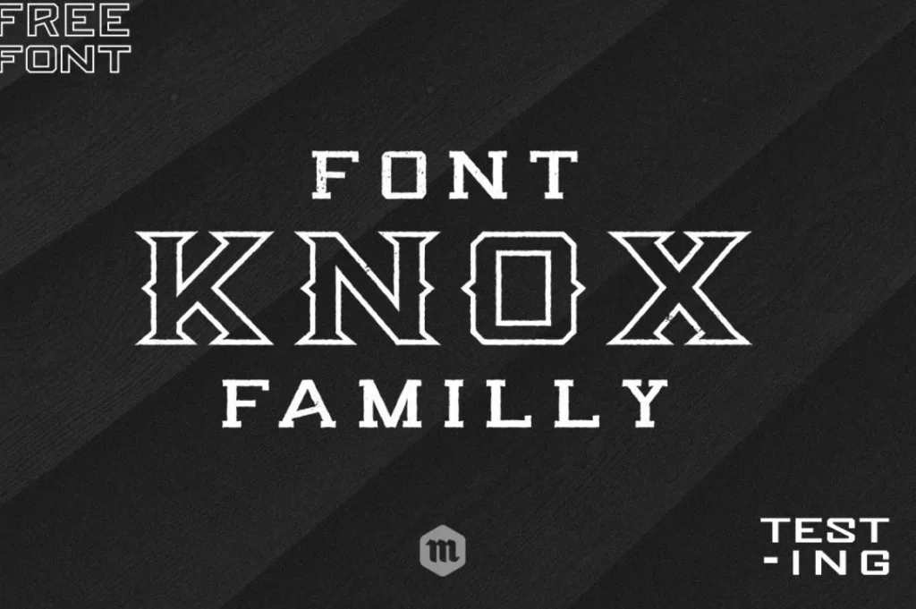 knox font