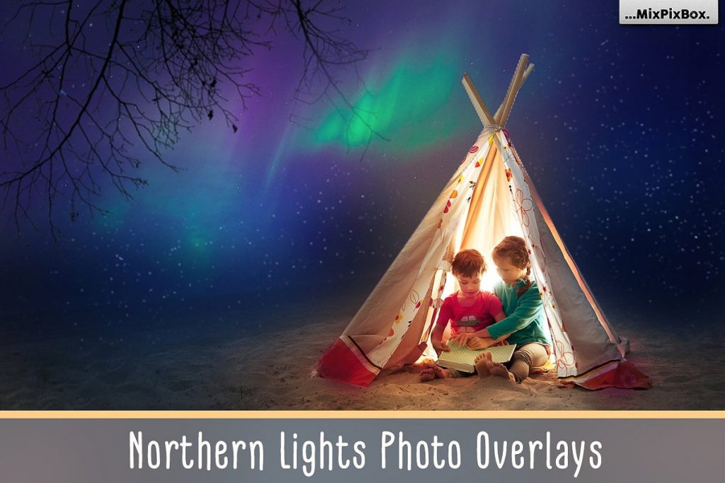 northern sky overlays