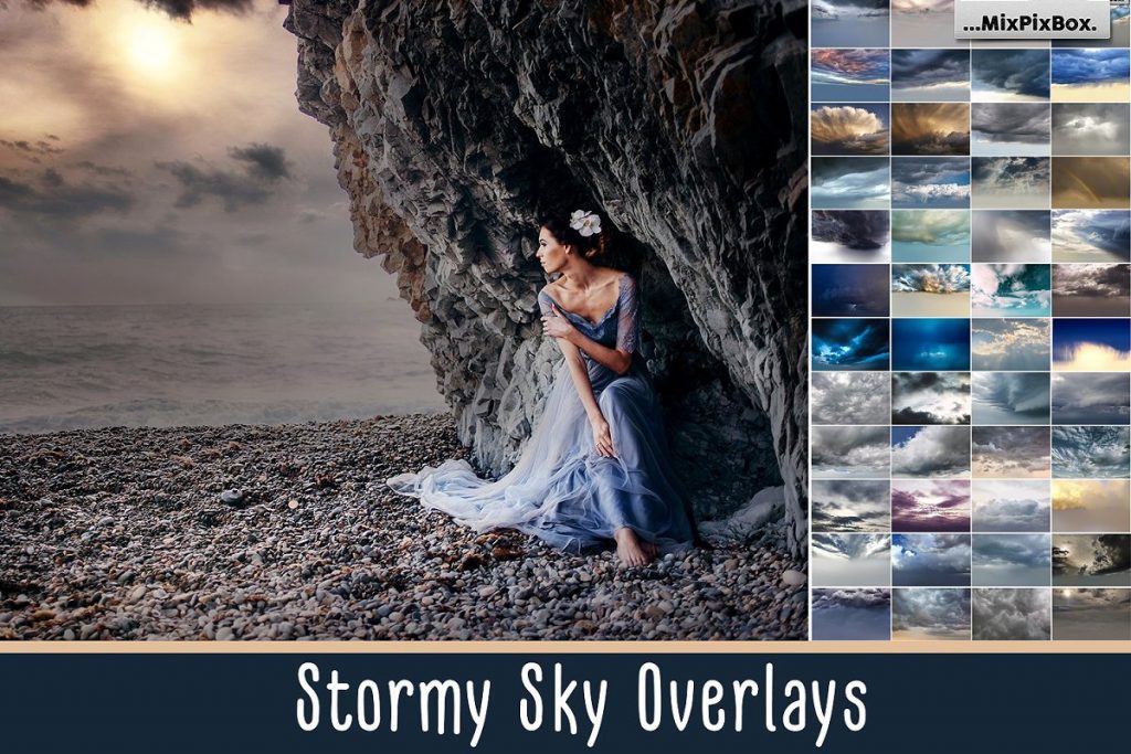 stormy sky overlays