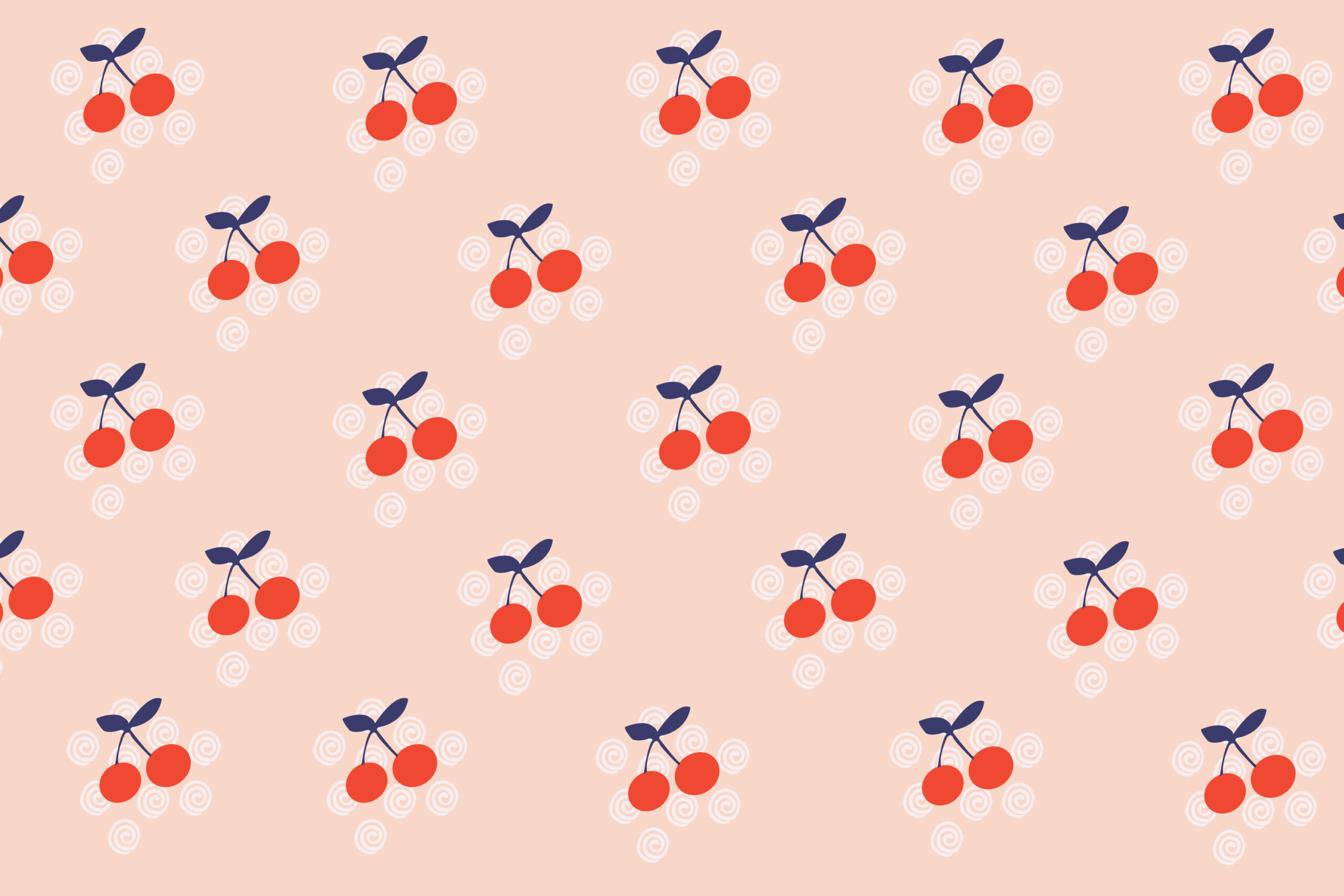 Cherries Pattern