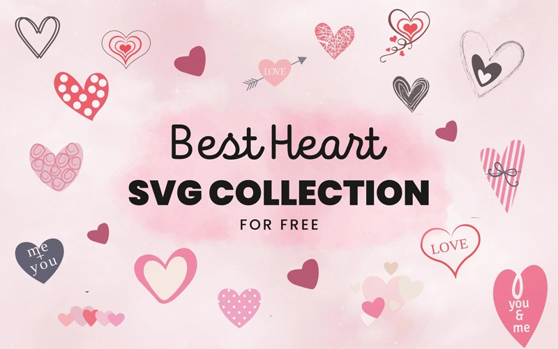 Best Heart SVG Collection For Free