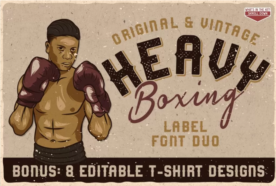 Heavy Boxing Font