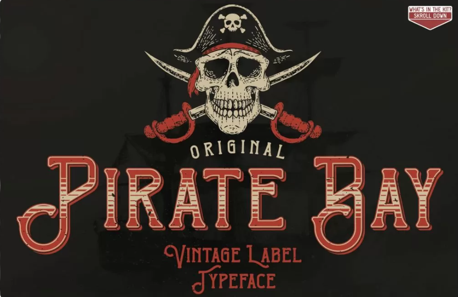 pirate-bay-font