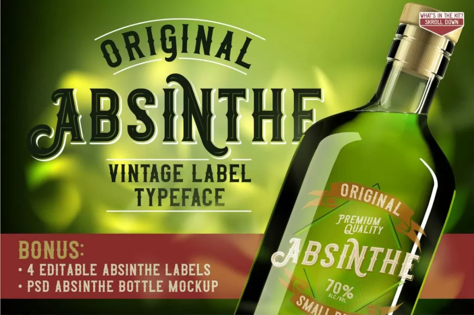 absinthe font