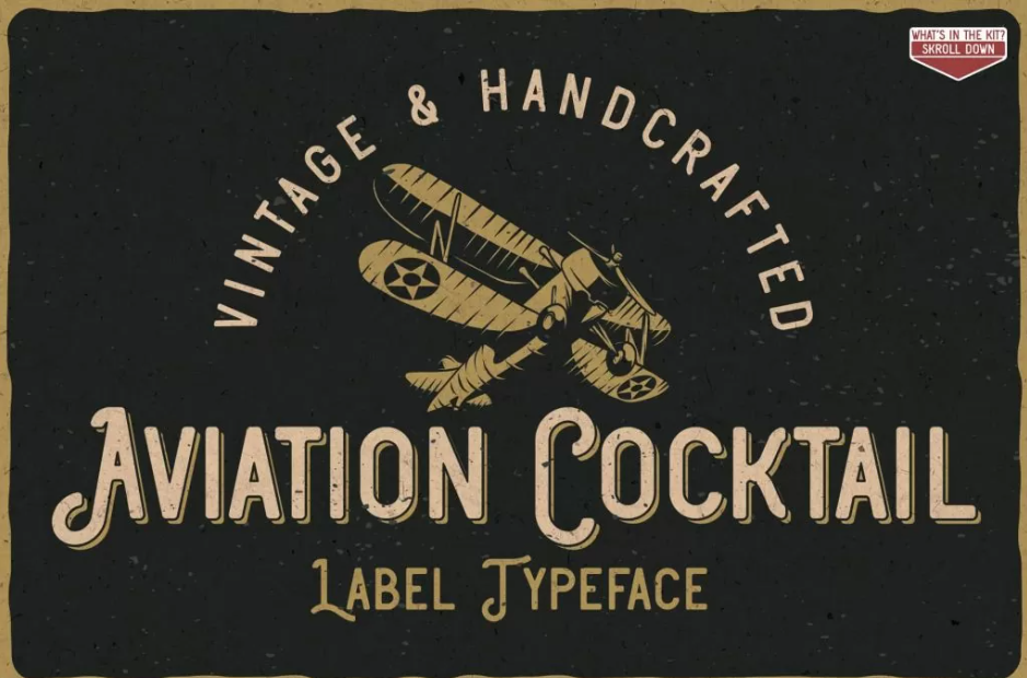 vintage-font-aviation-cocktail