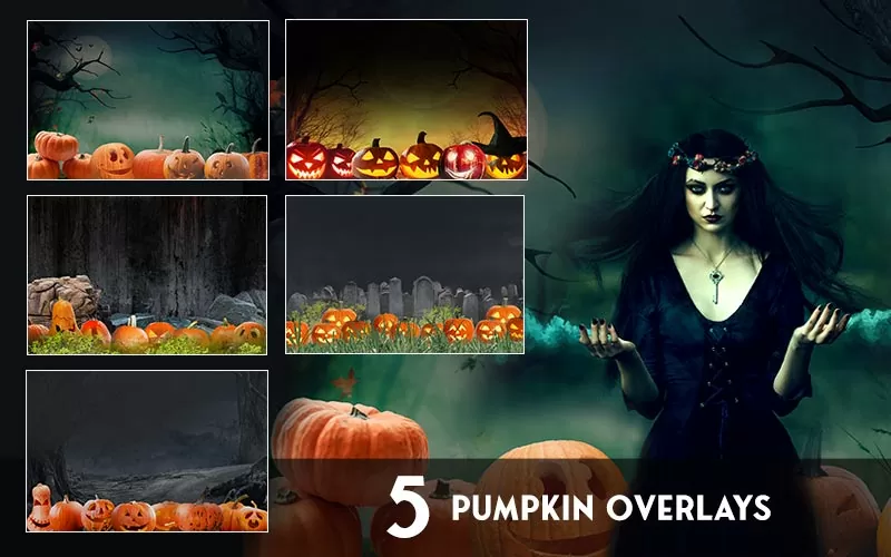Halloween-overlays