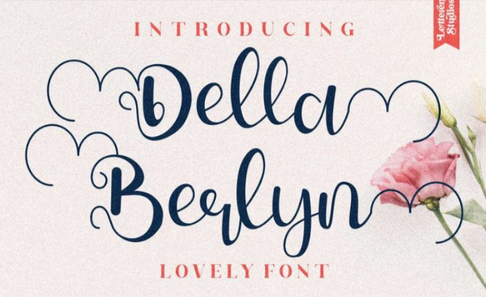 della-berlyn-lovely-font