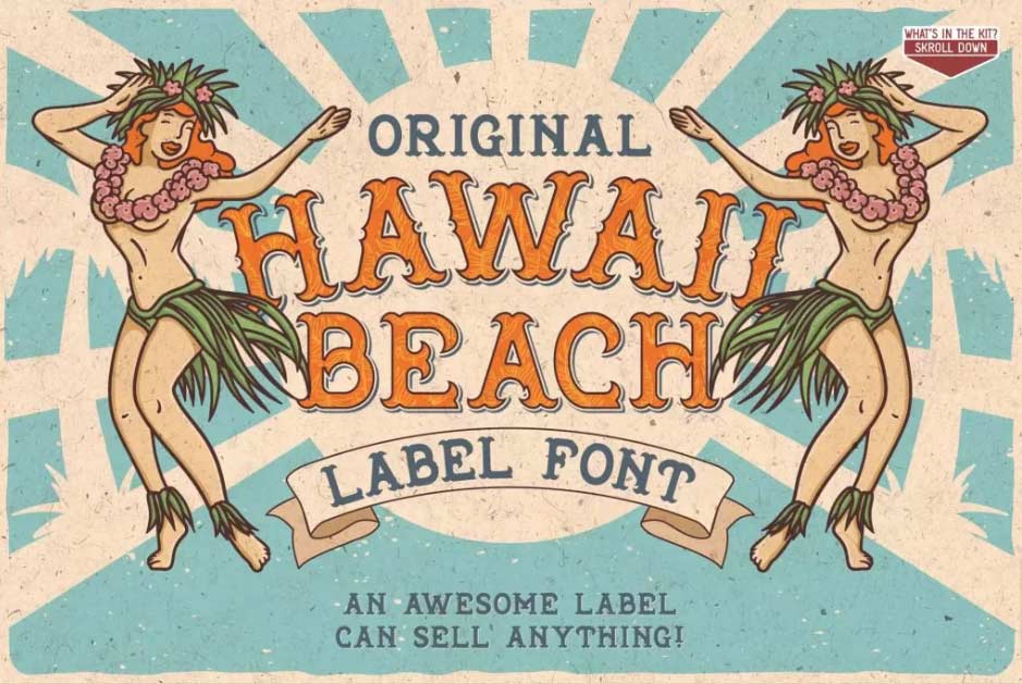 Hawaii Beach Font 