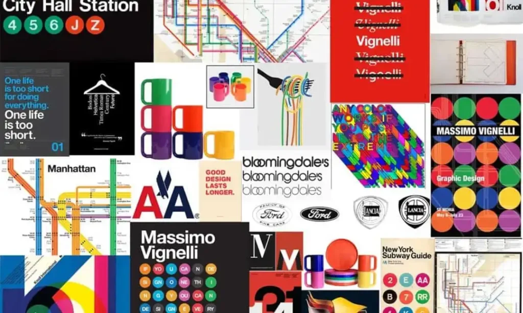 Designs by Massimo Vignelli