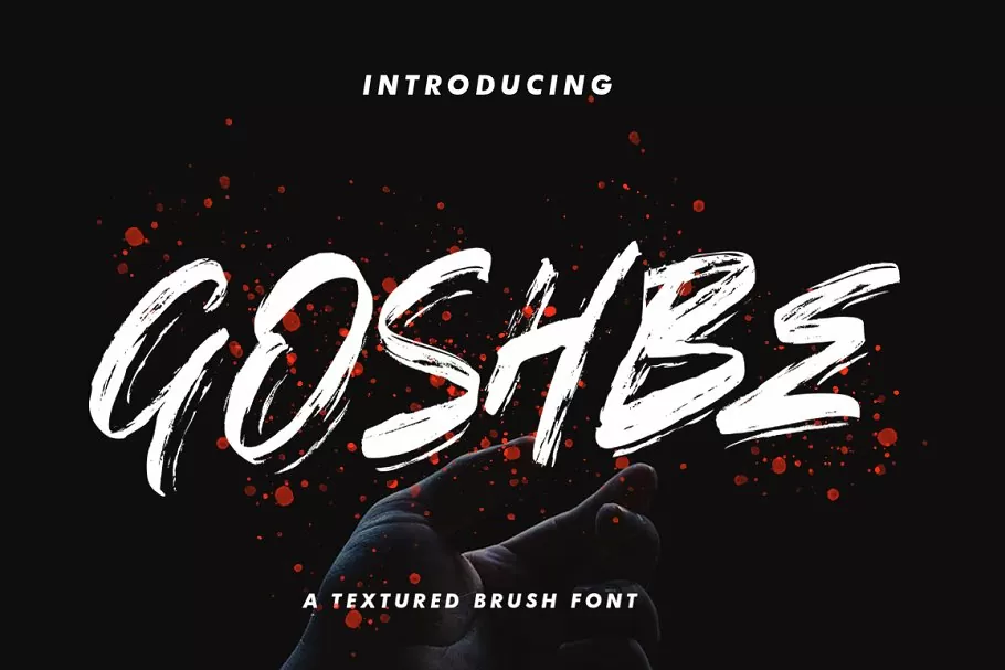 Streetbrush Font Free - Goshbe