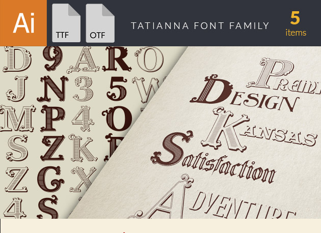 tatianna font family
