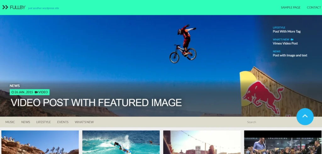 fullby wordpress theme