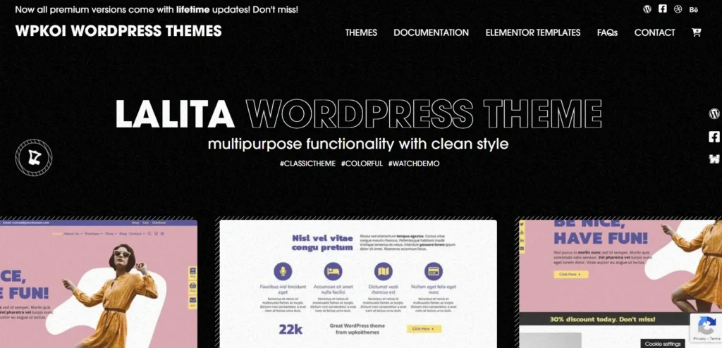 lalita wordpress theme