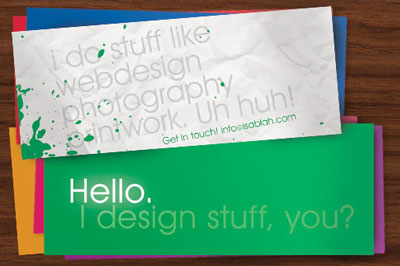 business card