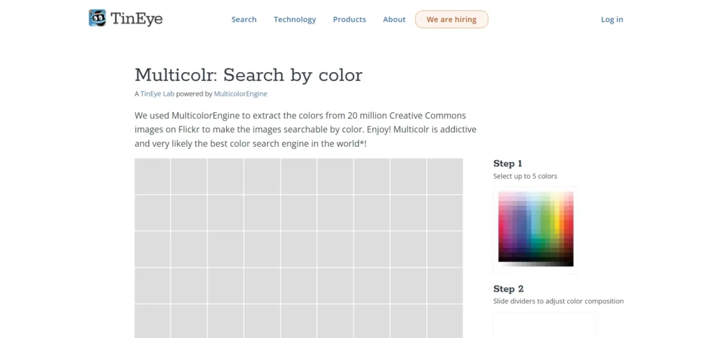 color palette websites