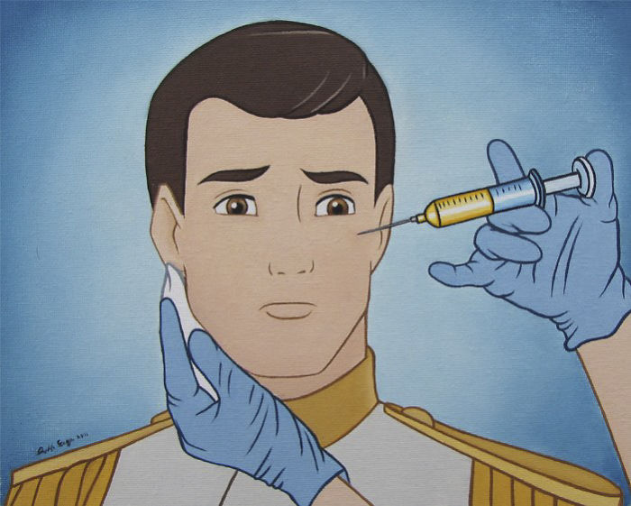 disney prince getting fillers