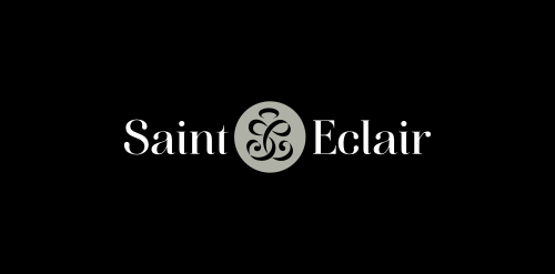 Saint Eclair example of lettermark logo