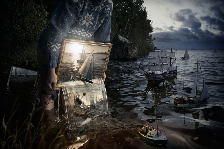 photo manipulation by Erik Johansson