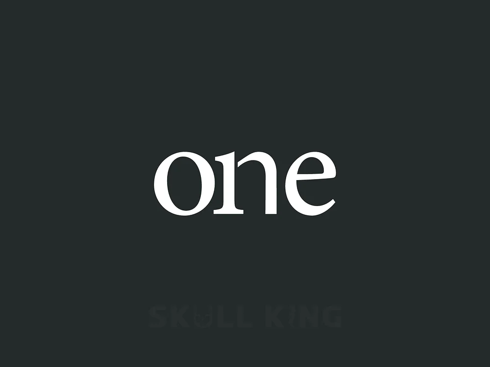 One logo