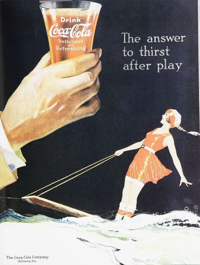 coca cola vintage posters