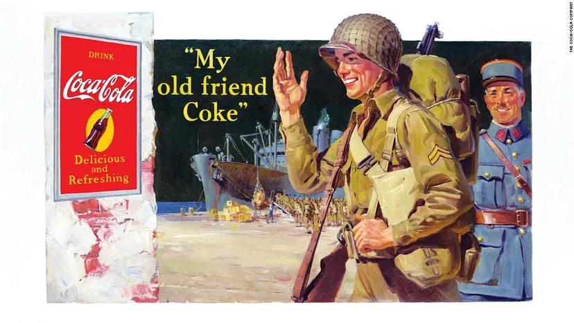 coca cola vintage posters