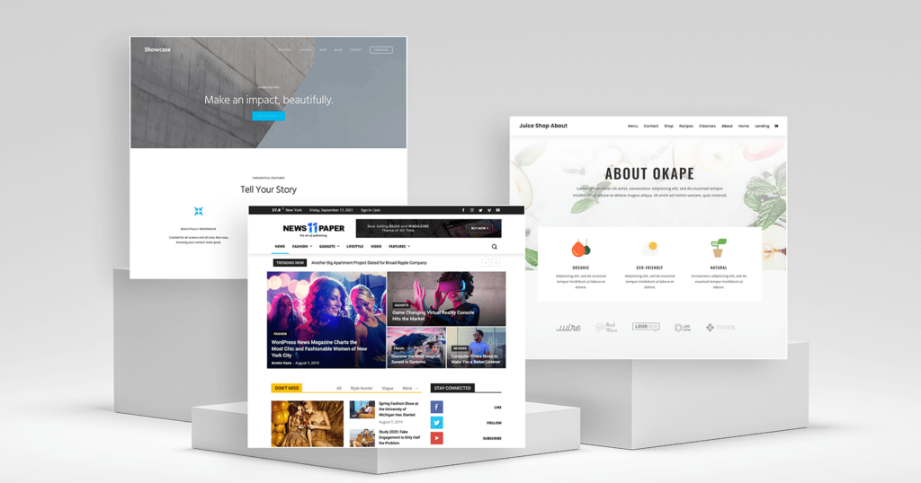 design a wordpress theme