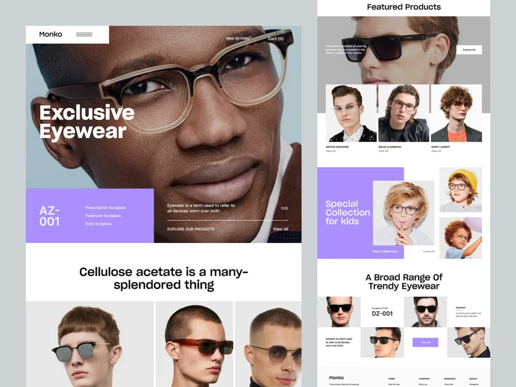modern look example