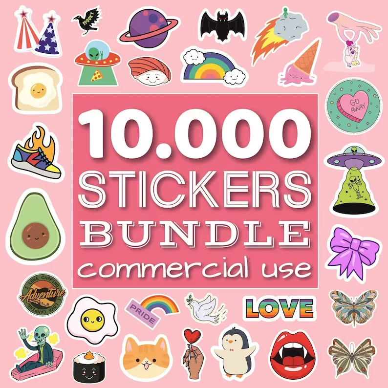 PNG Sticker bundle