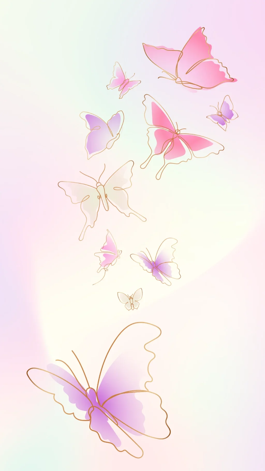 cute aesthetic pink wallpaper iPhone
