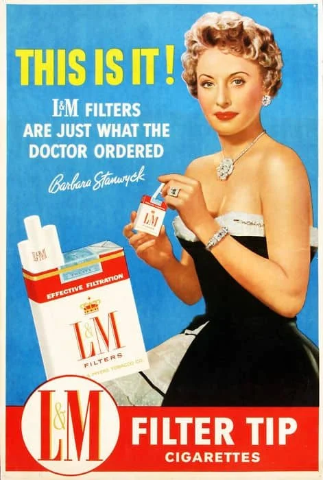 L & M advertisement