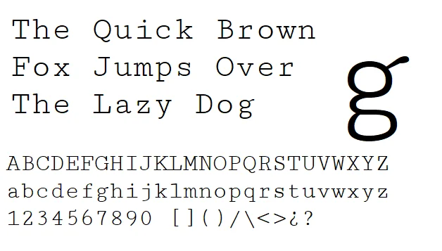 Cultive Mono font